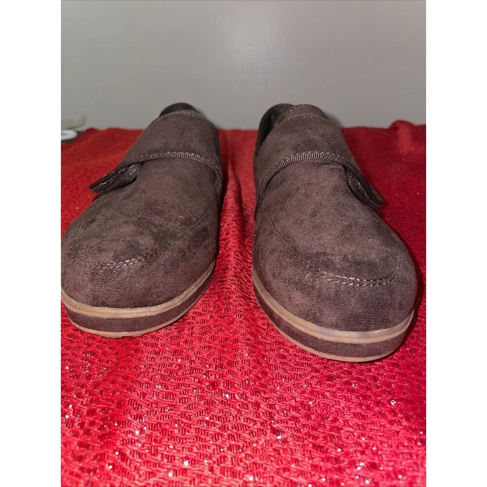 Womens Size 7M 1903 Beacon Sneaker Comfort Shoes Brown Velco Closing Clean